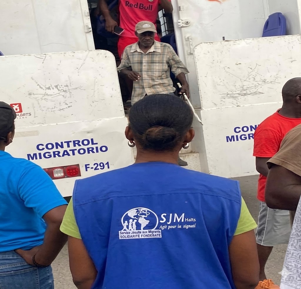 Migrantes en la frontera